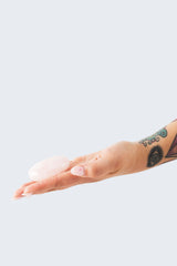 Rose Quartz Palm Stone - Mazz Hanna